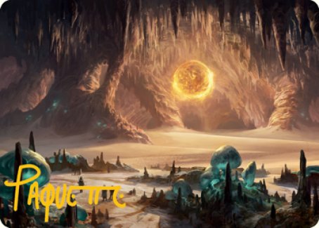 Plains (265) Art Card (Gold-Stamped Signature) [Dungeons & Dragons: Adventures in the Forgotten Realms Art Series] | Tabernacle Games