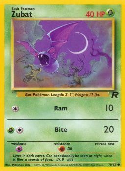 Zubat (70/82) [Team Rocket Unlimited] | Tabernacle Games