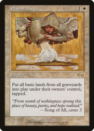 Planar Birth [Urza's Saga] | Tabernacle Games