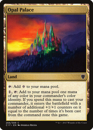 Opal Palace [Commander 2017] | Tabernacle Games