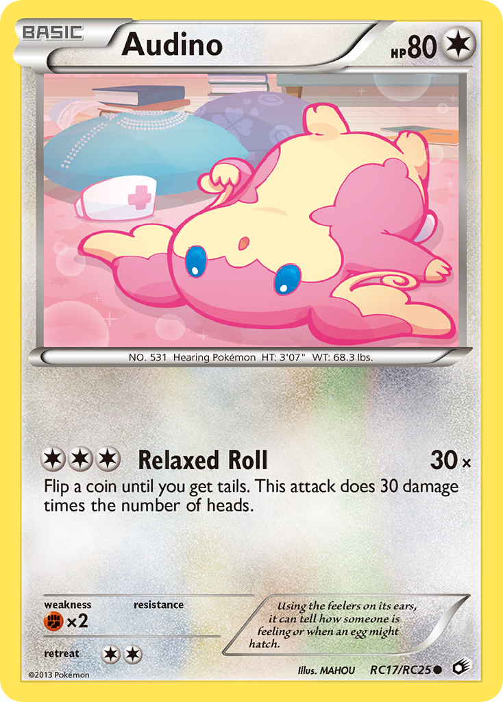 Audino (RC17/RC25) [Black & White: Legendary Treasures] | Tabernacle Games