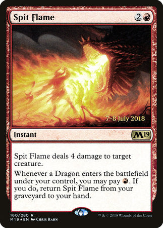 Spit Flame [Core Set 2019 Promos] | Tabernacle Games