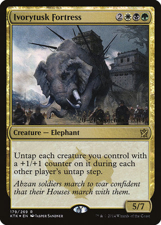 Ivorytusk Fortress [Khans of Tarkir Promos] | Tabernacle Games