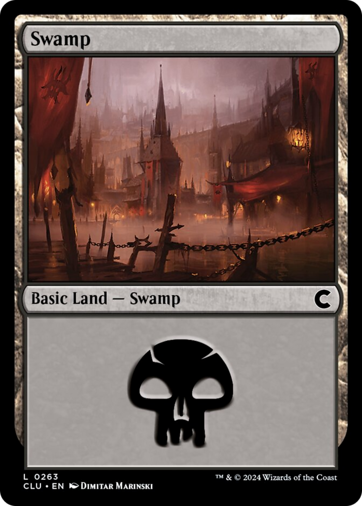 Swamp (0263) [Ravnica: Clue Edition] | Tabernacle Games