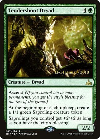Tendershoot Dryad [Rivals of Ixalan Promos] | Tabernacle Games
