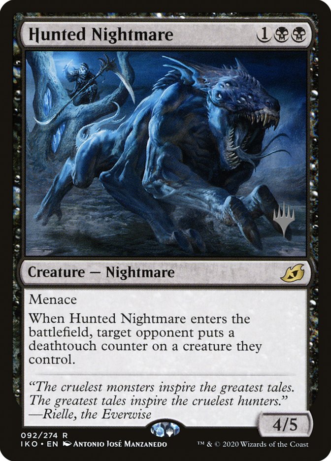 Hunted Nightmare (Promo Pack) [Ikoria: Lair of Behemoths Promos] | Tabernacle Games