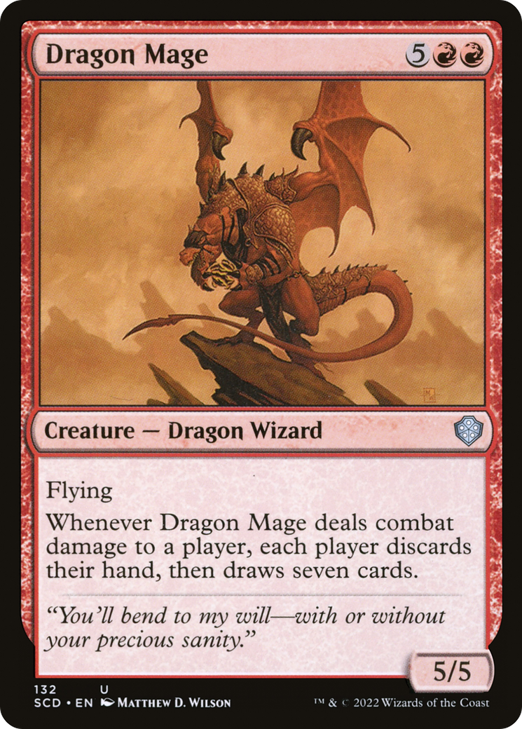 Dragon Mage [Starter Commander Decks] | Tabernacle Games