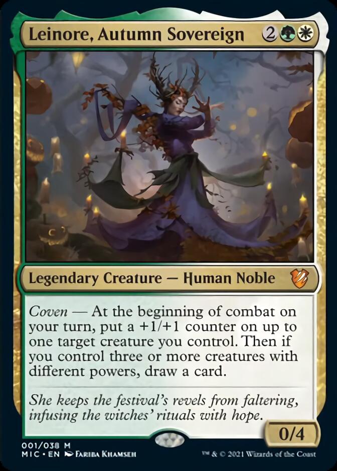 Leinore, Autumn Sovereign [Innistrad: Midnight Hunt Commander] | Tabernacle Games