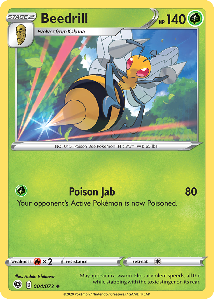 Beedrill (004/073) [Sword & Shield: Champion's Path] | Tabernacle Games