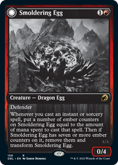 Smoldering Egg // Ashmouth Dragon [Innistrad: Double Feature] | Tabernacle Games