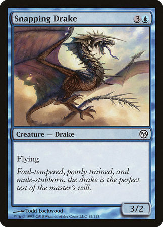 Snapping Drake [Duels of the Planeswalkers] | Tabernacle Games
