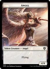 Soldier (007) // Angel Double-Sided Token [Phyrexia: All Will Be One Commander Tokens] | Tabernacle Games