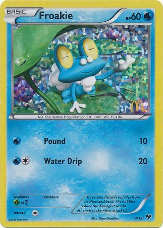 Froakie (4/12) [McDonald's Promos: 2014 Collection] | Tabernacle Games