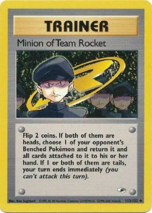 Minion of Team Rocket (113/132) [Gym Heroes Unlimited] | Tabernacle Games