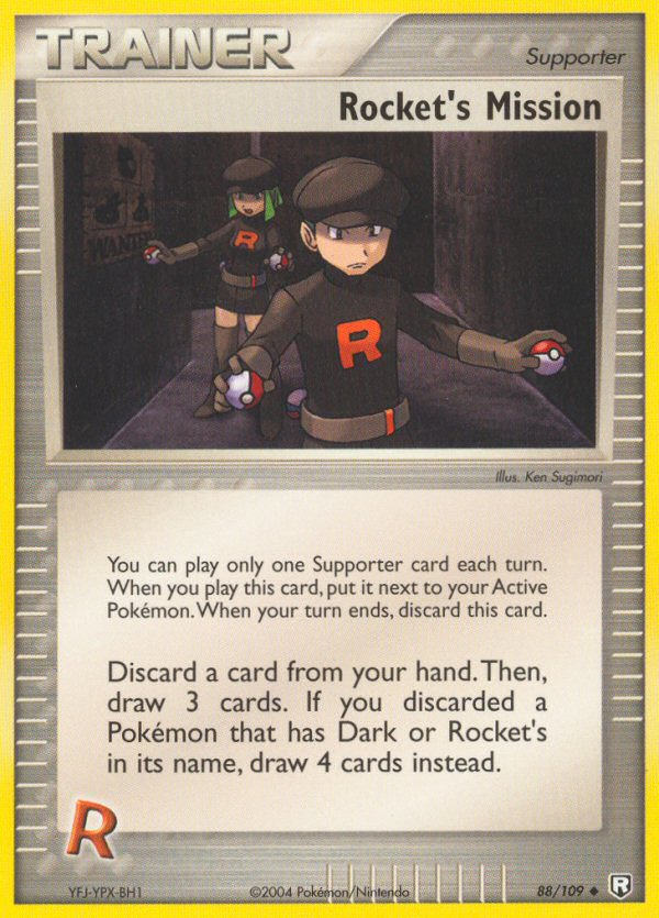Rocket's Mission (88/109) [EX: Team Rocket Returns] | Tabernacle Games