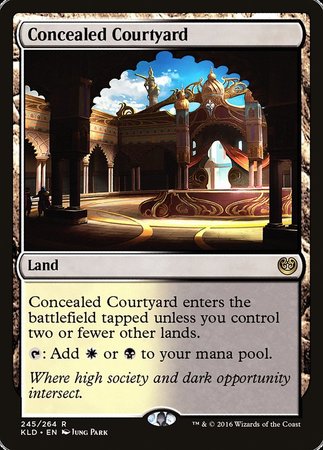 Concealed Courtyard [Kaladesh] | Tabernacle Games