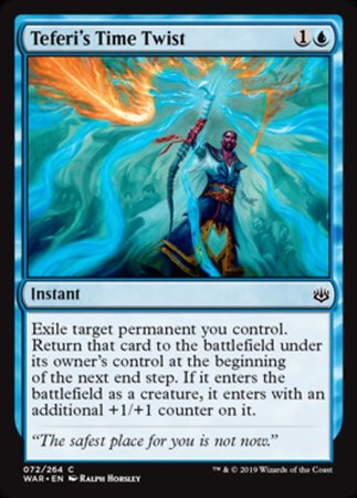 Teferi's Time Twist [War of the Spark] | Tabernacle Games