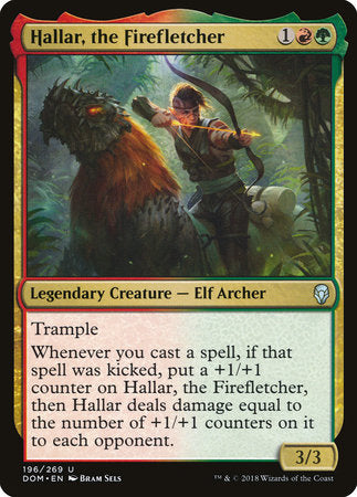 Hallar, the Firefletcher [Dominaria] | Tabernacle Games