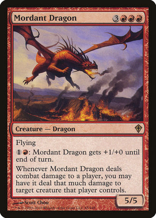 Mordant Dragon [Worldwake] | Tabernacle Games