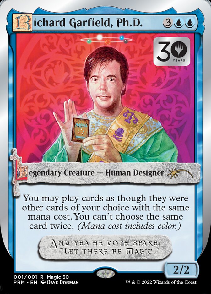 Richard Garfield, Ph.D. [30th Anniversary Promos] | Tabernacle Games