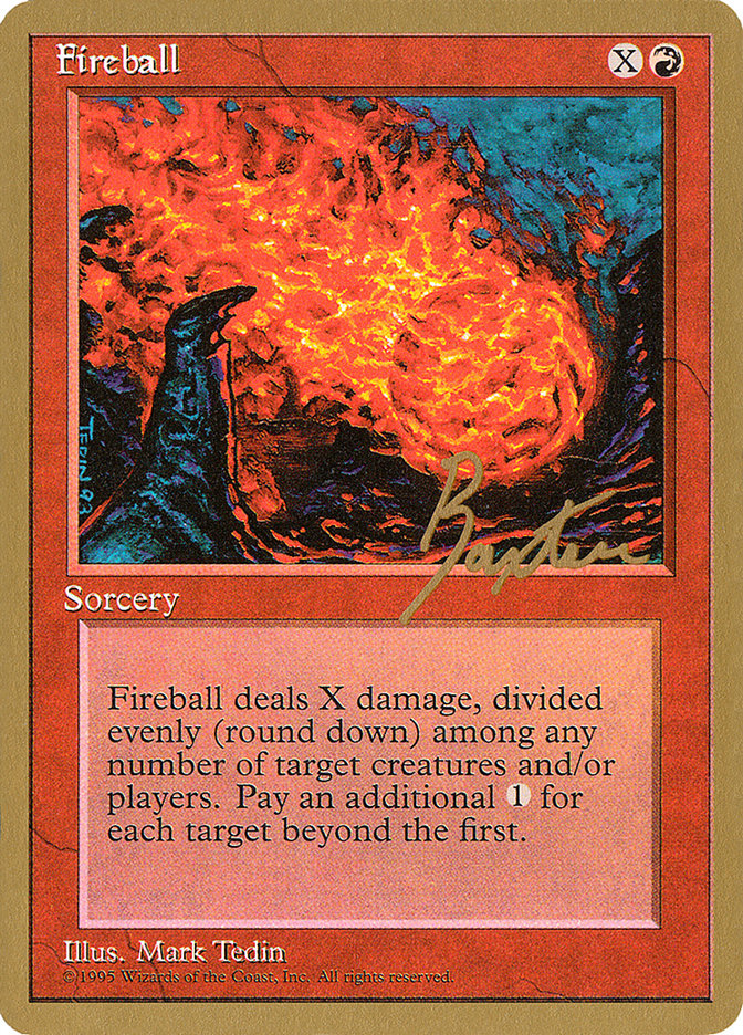 Fireball (George Baxter) [Pro Tour Collector Set] | Tabernacle Games