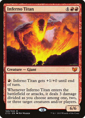 Inferno Titan [Commander 2015] | Tabernacle Games