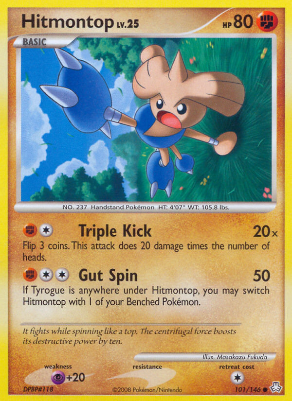 Hitmontop (101/146) [Diamond & Pearl: Legends Awakened] | Tabernacle Games