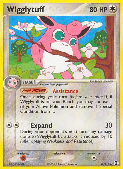 Wigglytuff (52/112) [EX: FireRed & LeafGreen] | Tabernacle Games