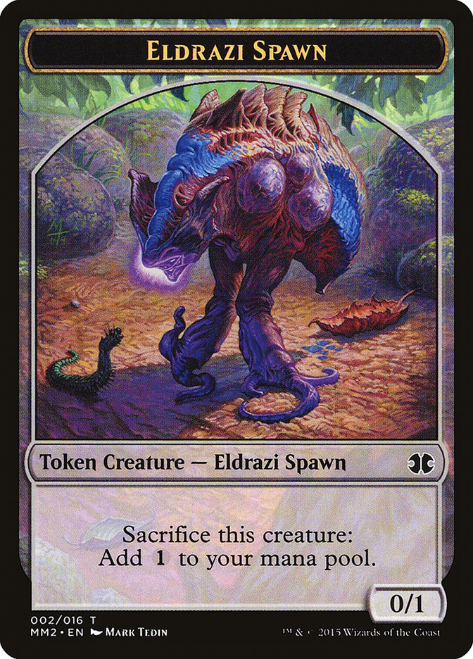 Eldrazi Spawn (002/016) [Modern Masters 2015 Tokens] | Tabernacle Games