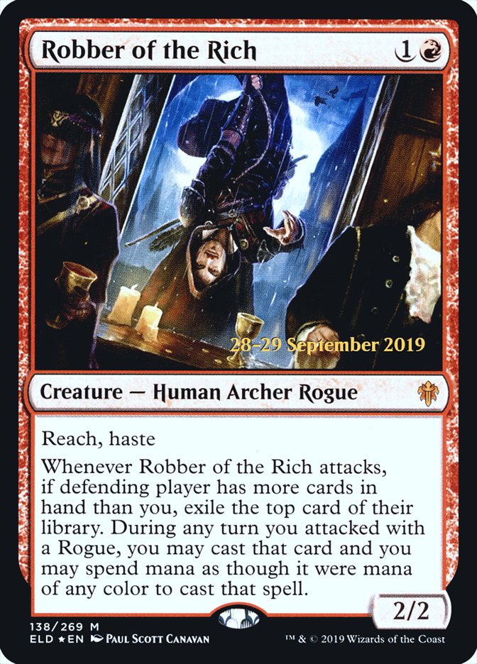 Robber of the Rich  [Throne of Eldraine Prerelease Promos] | Tabernacle Games