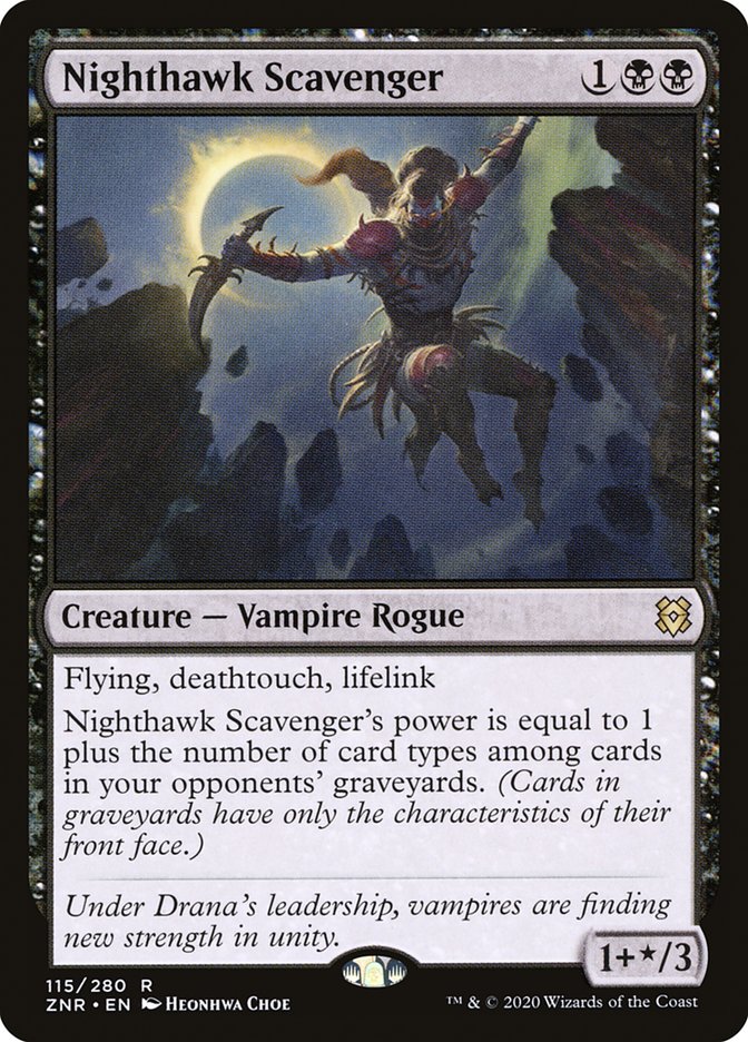 Nighthawk Scavenger [Zendikar Rising] | Tabernacle Games