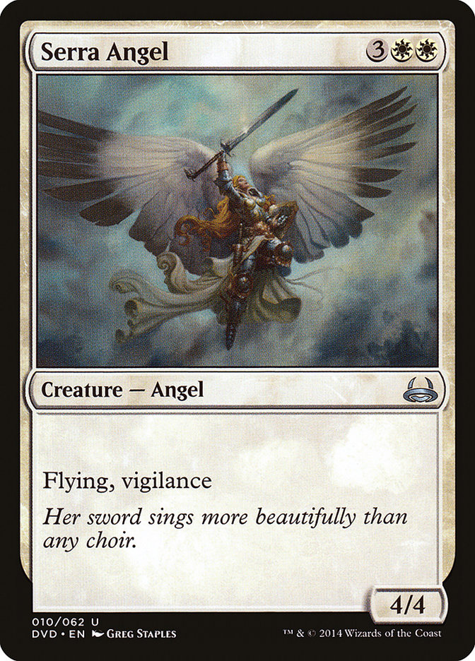 Serra Angel (Divine vs. Demonic) [Duel Decks Anthology] | Tabernacle Games