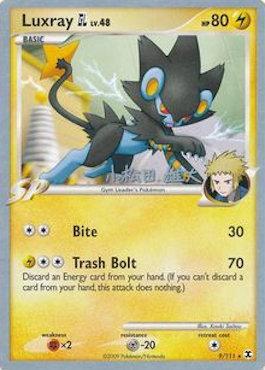 Luxray GL LV.48 (9/111) (LuxChomp of the Spirit - Yuta Komatsuda) [World Championships 2010] | Tabernacle Games
