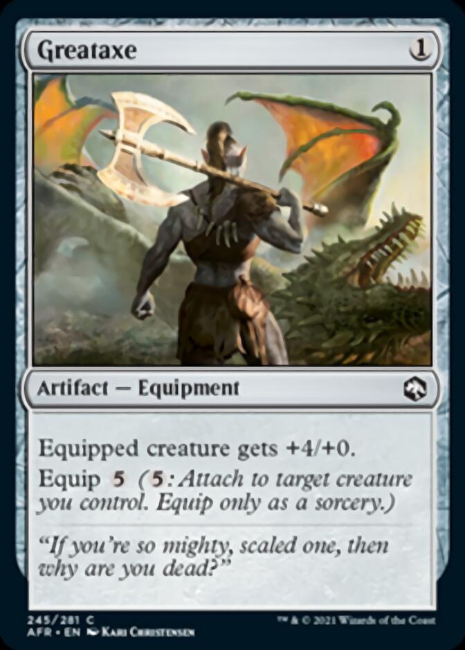 Greataxe [Dungeons & Dragons: Adventures in the Forgotten Realms] | Tabernacle Games