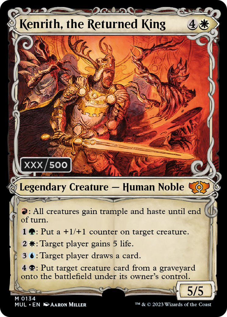 Kenrith, the Returned King (Serialized) [Multiverse Legends] | Tabernacle Games