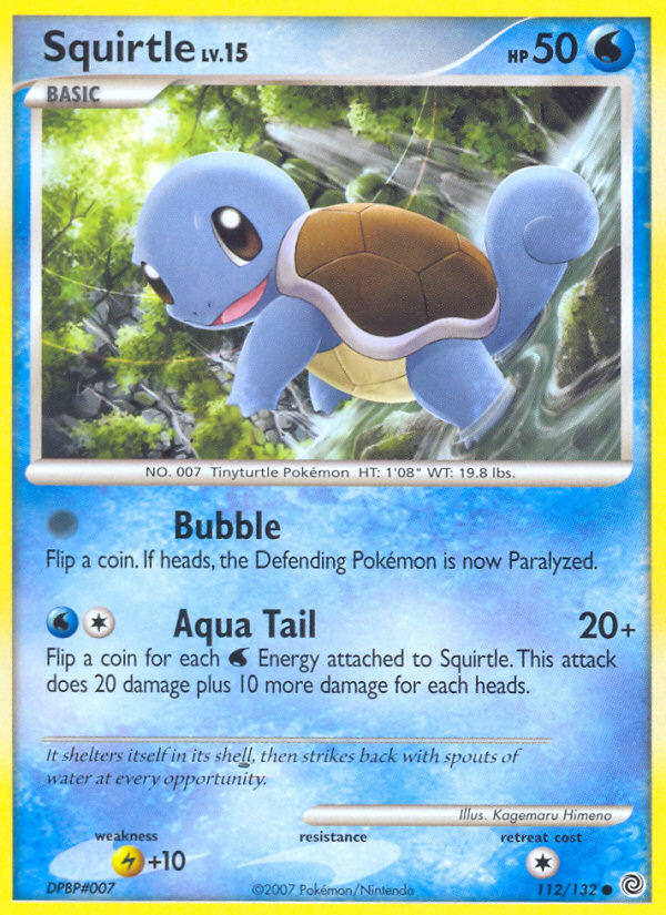 Squirtle (112/132) [Diamond & Pearl: Secret Wonders] | Tabernacle Games