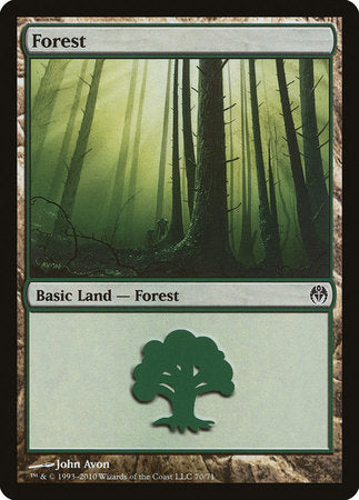 Forest (70) [Duel Decks: Phyrexia vs. the Coalition] | Tabernacle Games