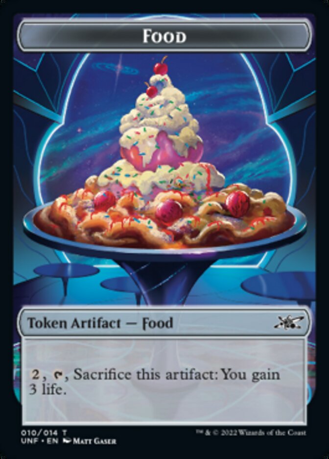 Food (010) Token [Unfinity Tokens] | Tabernacle Games