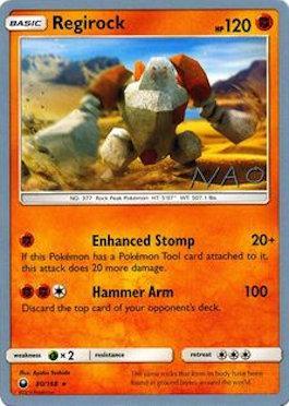 Regirock (80/168) (Buzzroc - Naohito Inoue) [World Championships 2018] | Tabernacle Games