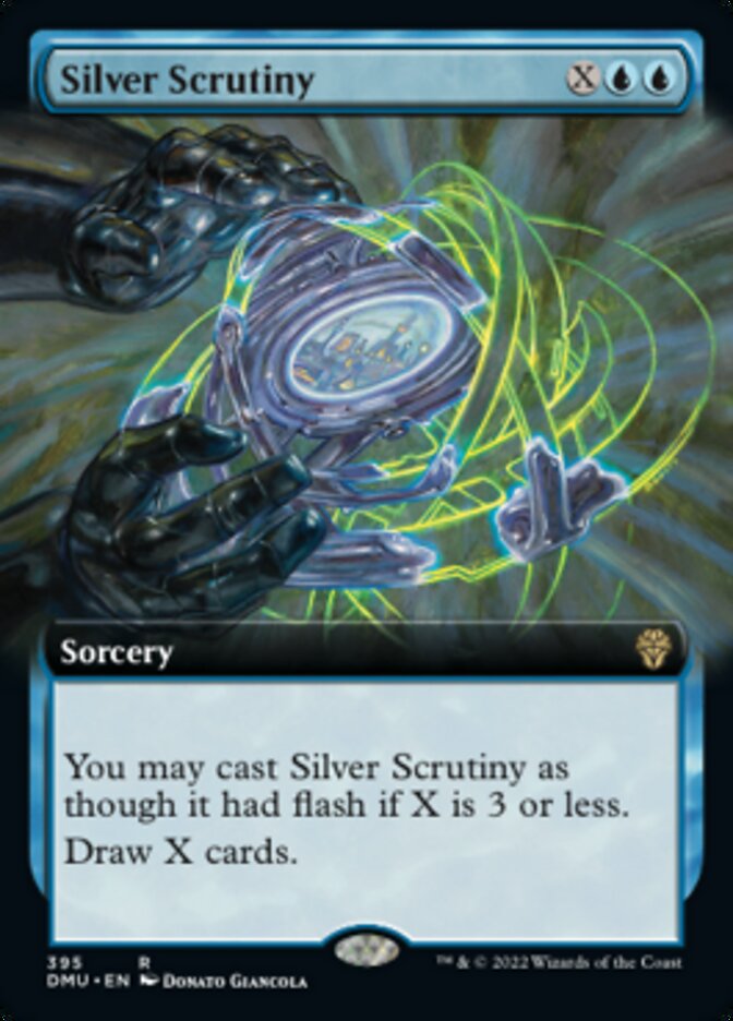 Silver Scrutiny (Extended Art) [Dominaria United] | Tabernacle Games