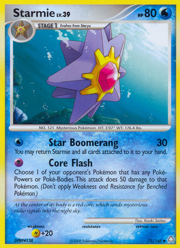 Starmie (71/146) [Diamond & Pearl: Legends Awakened] | Tabernacle Games