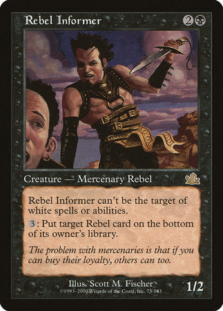 Rebel Informer [Prophecy] | Tabernacle Games