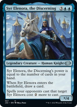 Syr Elenora, the Discerning [Jumpstart 2022] | Tabernacle Games