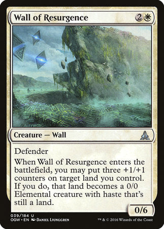 Wall of Resurgence [Oath of the Gatewatch] | Tabernacle Games