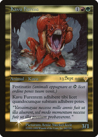 Raging Kavu (Latin) [Prerelease Events] | Tabernacle Games