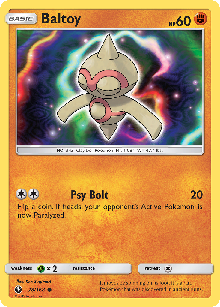 Baltoy (78/168) [Sun & Moon: Celestial Storm] | Tabernacle Games