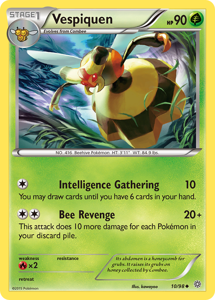 Vespiquen (10/98) [XY: Ancient Origins] | Tabernacle Games