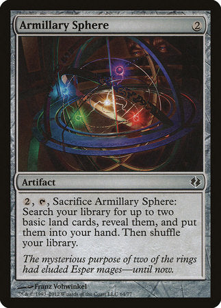 Armillary Sphere [Duel Decks: Venser vs. Koth] | Tabernacle Games