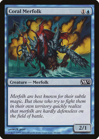 Coral Merfolk [Magic 2012] | Tabernacle Games