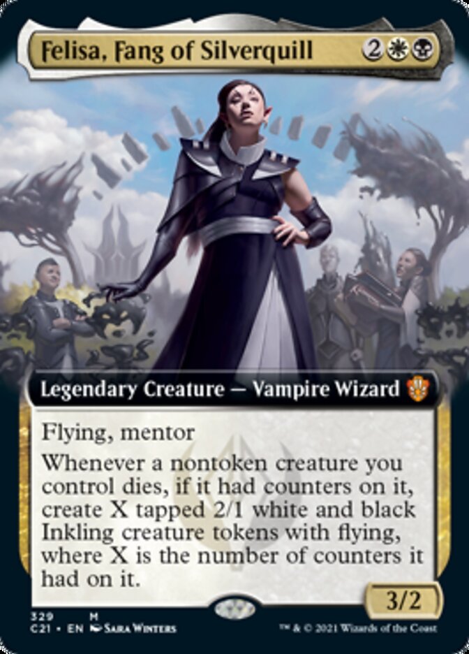 Felisa, Fang of Silverquill (Extended) [Commander 2021] | Tabernacle Games